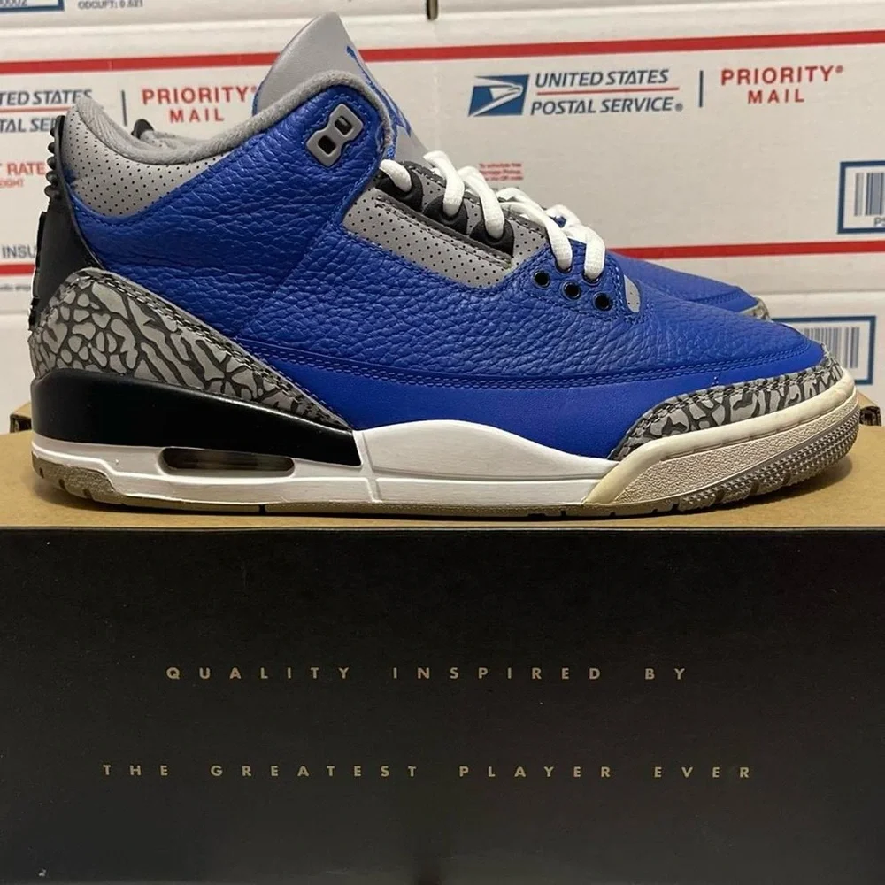 Nike Air Jordan 3 Retro “Varsity Royal” 2020 Streetwear shoes sneakers hype